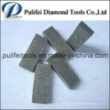 Chine Segment professionnel de diamant de Pulifei 250-800mm de diamant pour la roche de granit